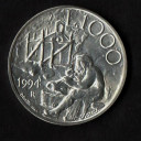 1994 Lire 1000 Argento Santo Marino e il Sacello Fior di Conio San Marino